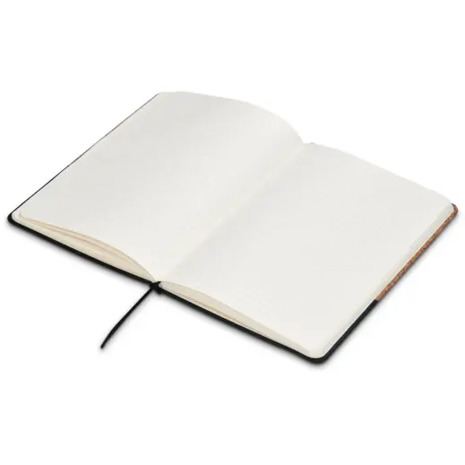 Okiyo Denki Cork Notebook & Pen Set Notebook Open